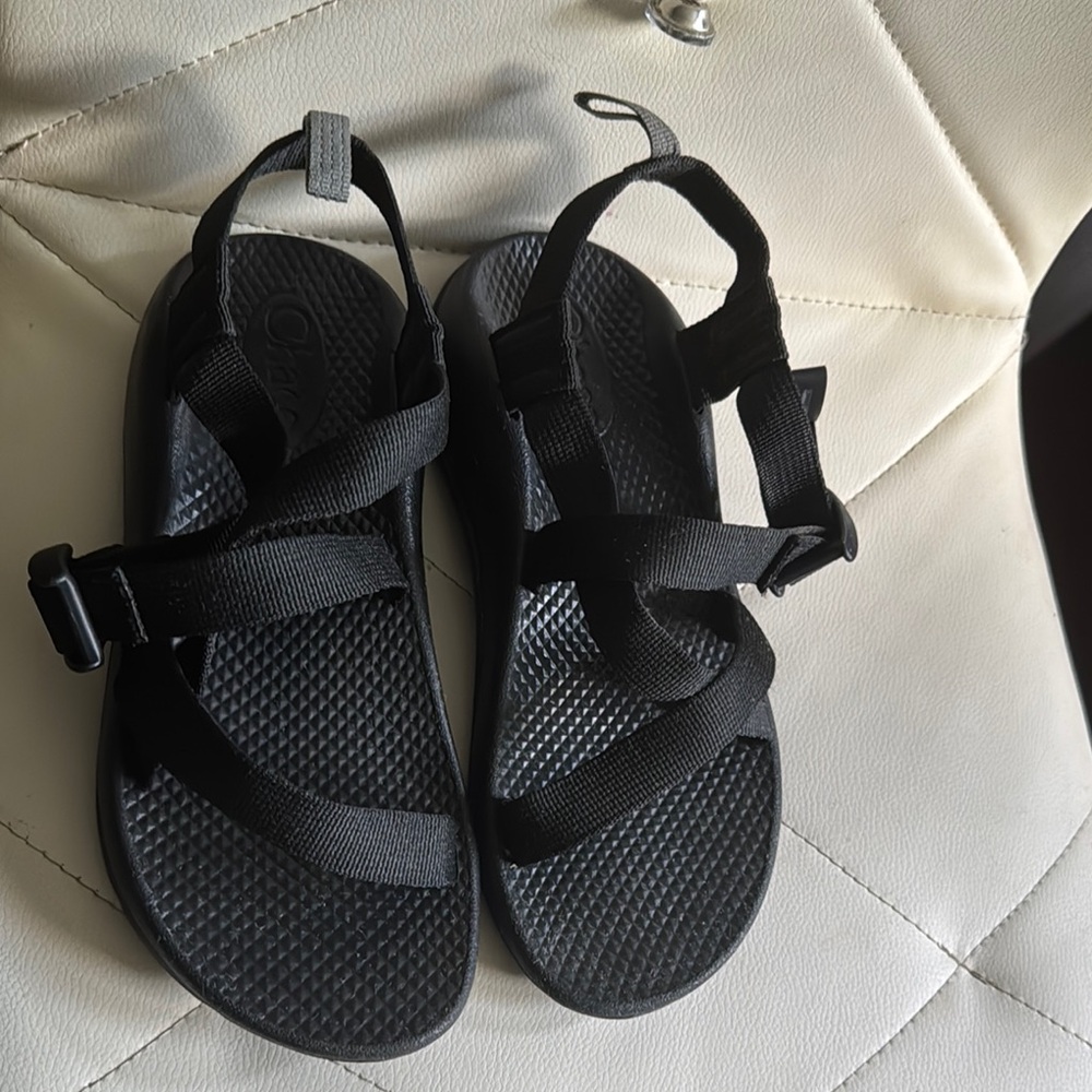 Chaco Kids Black Sandals